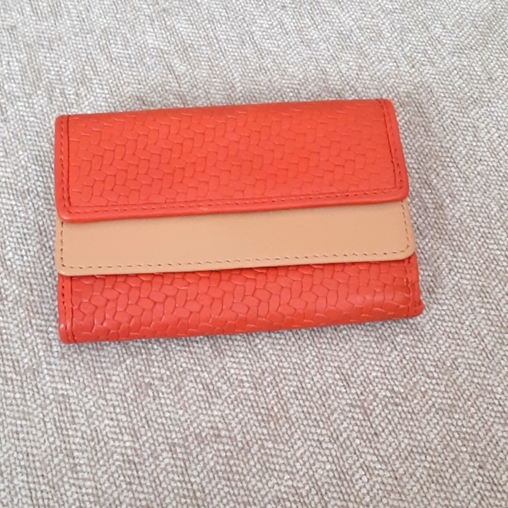 Levenger Color Block Small Wallet - image 1